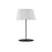 1lt Rnd Base Table Lamp, Mb W/ Wh Shade | GTC-R281T-MB-WH