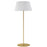 1lt Rnd Base Floor Lamp, Agb W/ Wh Shade | GTC-R631F-AGB-WH