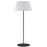 1 Lightt Rnd Base Floor Lamp, Mb W/ Wh Shade | GTC-R631F-MB-WH