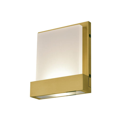Kuzco Lighting Inc Guide 7-in Brushed Gold LED Wall Sconce