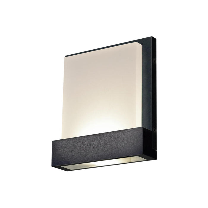 Guide 7-in Black Led Wall Sconce | WS33407-BK