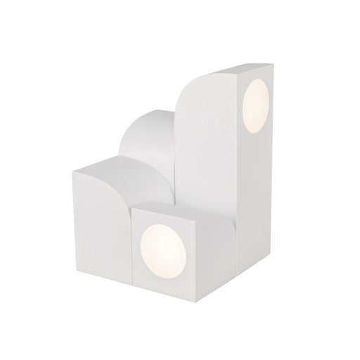 Gypsum 9-in White Led Table Lamp | TL82412-WH