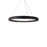 Halo 53-in Black Led Pendant | PD22753-BK-UNV-010