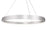 Halo 72-in Brushed Silver Led Pendant | PD22772-BS-UNV-010