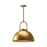 Harper 16-in Aged Gold 1 Light Pendant | PD504016AG