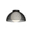 Haven 12-in Matte Black/opal Matte Glass 1 Light Flush Mount | FM402513MBOP