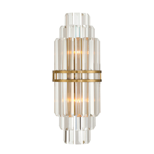 Hayes 7.5'' Aged Brass Sconce | HAY-1411-AG