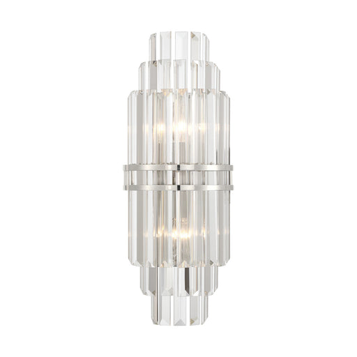 Hayes 7.5'' Polished Nickel Sconce | HAY-1411-PN