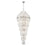 Crystorama Hayes 31 Light Polished Nickel Chandelier