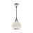 Hazel 10-in Chrome/opal Matte Glass 1 Light Pendant | PD524110CHOP