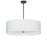  4 Light  Incan Pendant, Mb, Wh Shade W/ Wh Diffuser | HEL-304P-MB-WH