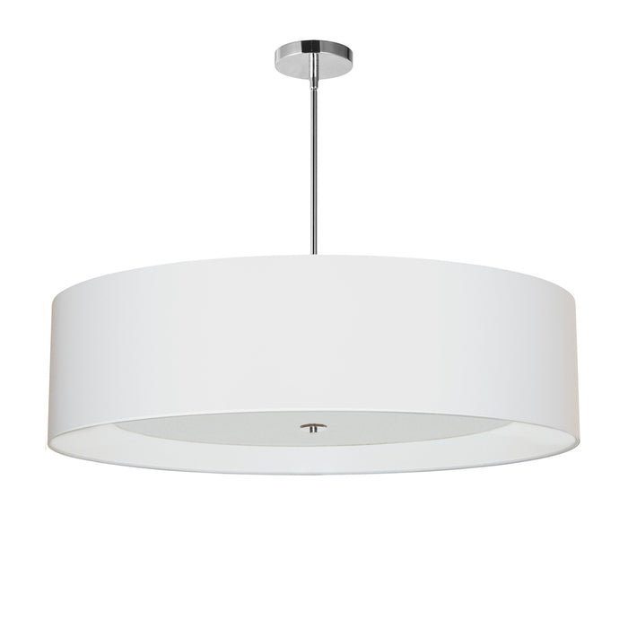  4 Light  Helena Pendant Pc, Wh W/wh Diffuser | HEL-344P-PC-WH