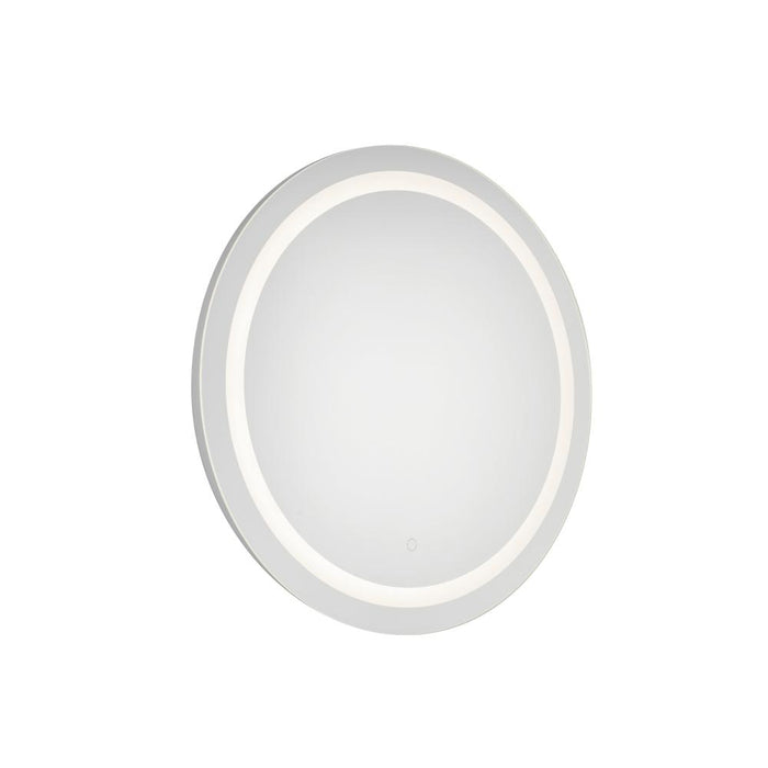Hillmont 32-in Sandblasted Merc Edge Led Vanity Mirror | VM40432-5CCT
