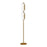 Hilo 63-in Brushed Gold Led Floor Lamp | FL28563-BG