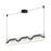 Hilo 43-in Black Led Linear Pendant | LP28543-BK-UNV