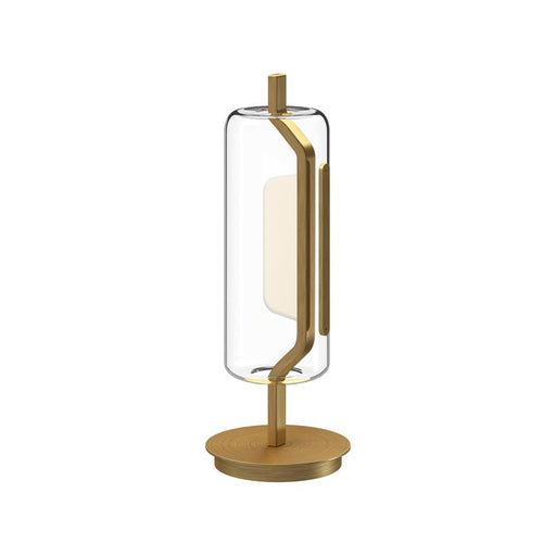 Hilo 18-in Brushed Gold Led Table Lamp | TL28518-BG