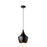 1lt Pendant, Aluminum Black | HKI-91P-BK