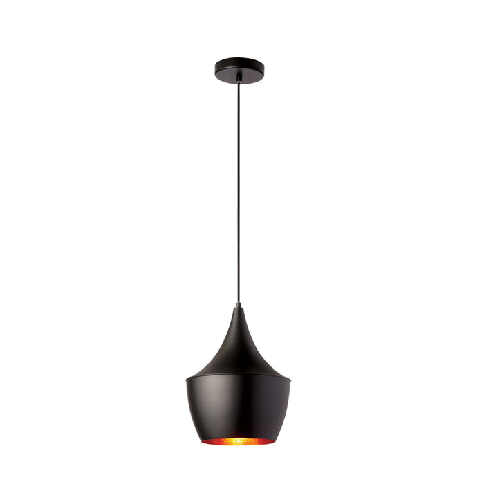 1lt Pendant, Aluminum Black | HKI-91P-BK