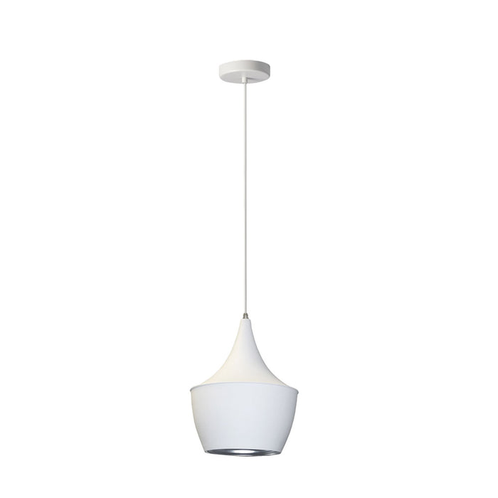 1lt Pendant, Aluminum | HKI-91P-WH