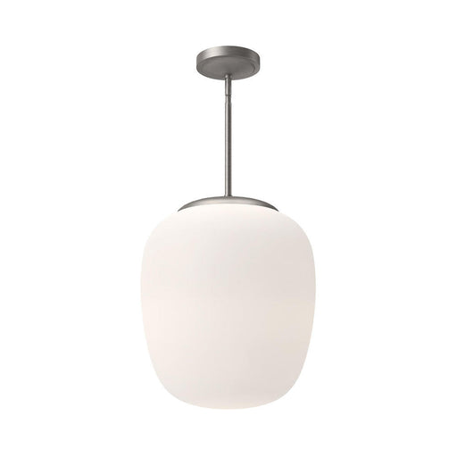 Holden 14-in Brushed Nickel/opal Matte Glass 1 Light Pendant | PD541014BNOP