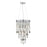 Crystorama Hudson 6 Light Polished Chrome Chandelier