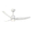 Hugo 42-in White With Light Kit Ceiling Fan | CF72942-WH
