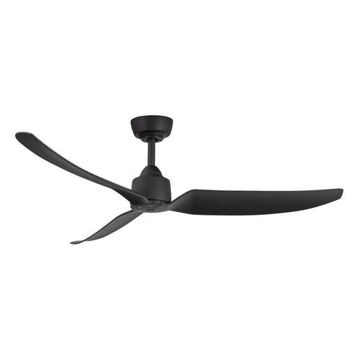 Hugo 52-in Matte Black Led Exterior Ceiling Fan | CF92952-MB