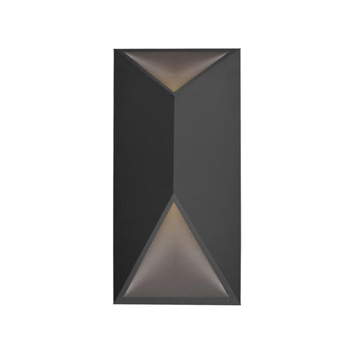Kuzco Lighting Inc Indio 12-in Black LED Exterior Wall Sconce