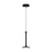 Issa 6-in Matte Black Led Pendant | PD418006MB-UNV