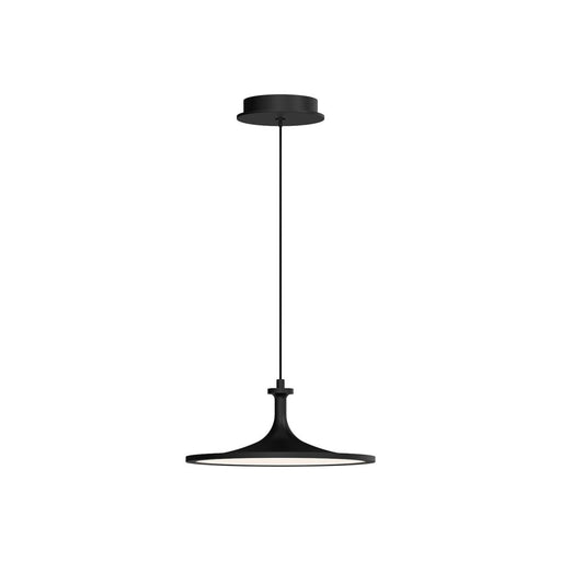 Issa 12-in Matte Black Led Pendant | PD418012MB