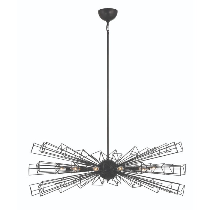Dendelio  10 Light  Light Chandelier In Black | 46761-019