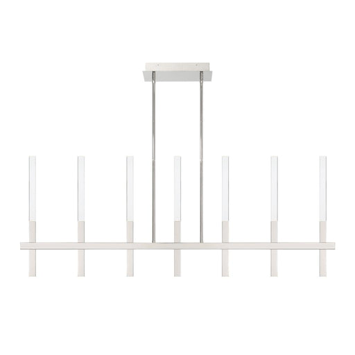 Benicio 7 Light Chandelier In Nickel | 46476-029