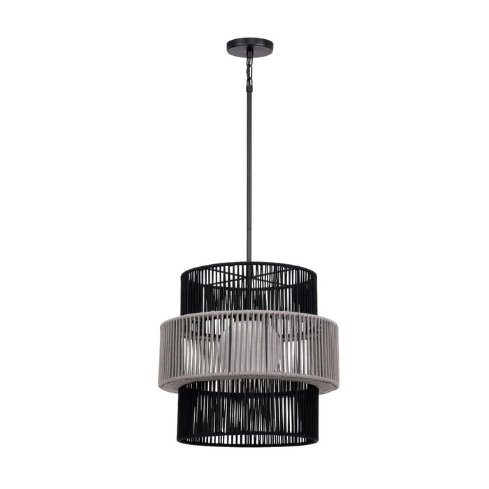 Aden 1 Light Outdoor Pendant In Grey | 46632-012