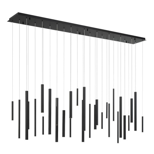 Santana 30 Light Led Chandelier In Black | 46814-029