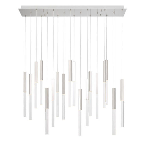 Benicio 18 Light Chandelier In Nickel | 46771-032