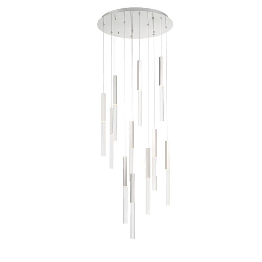 Benicio 11 Light Chandelier In Nickel | 46477-026