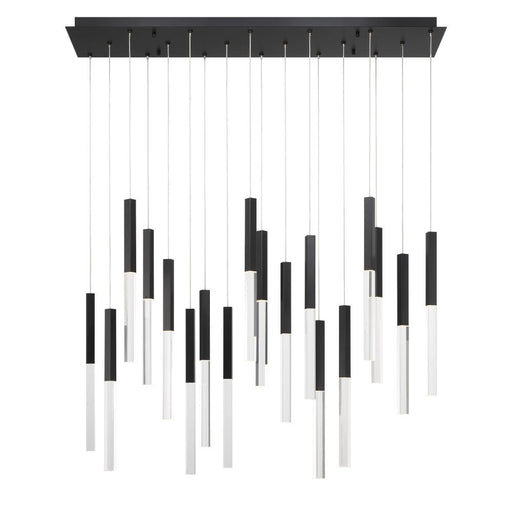 Benicio 18 Light Chandelier In Black | 46771-018