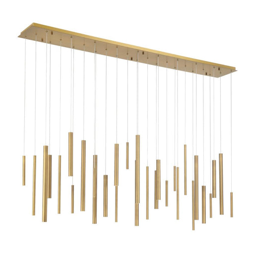 Santana 30 Light Led Chandelier In Brass | 46814-043