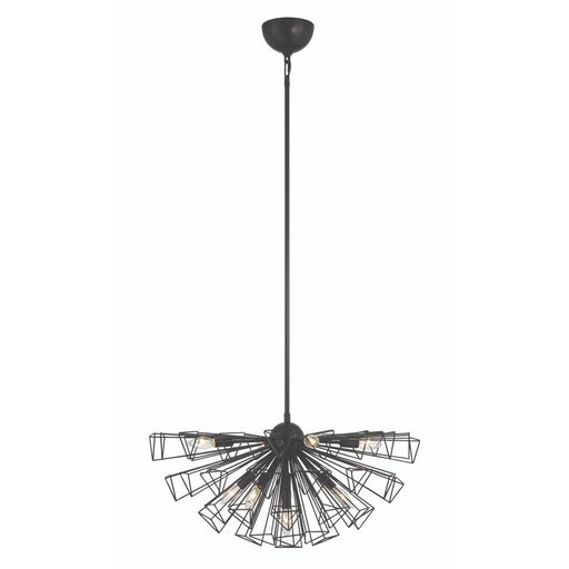 Dendelio 9 Light Chandelier In Black | 46762-016
