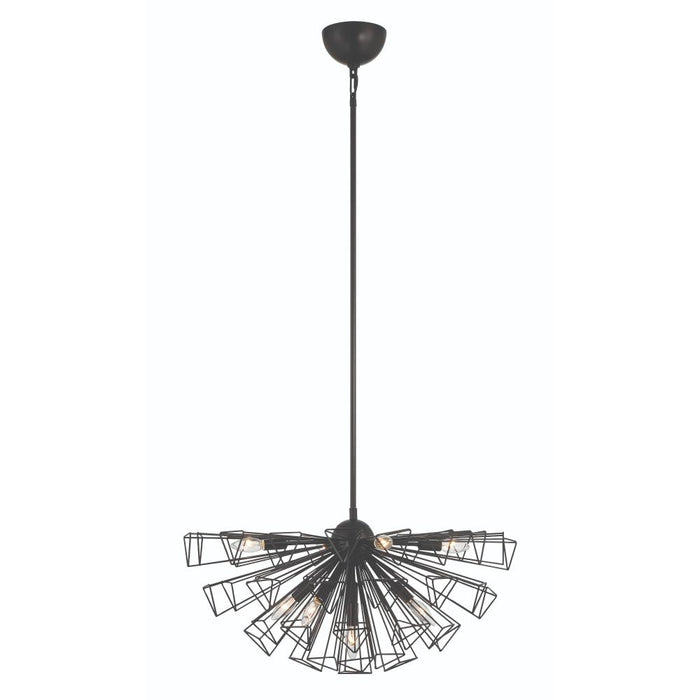 Dendelio 9 Light Chandelier In Black | 46762-016