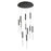 Benicio 11 Light Chandelier In Black | 46477-019