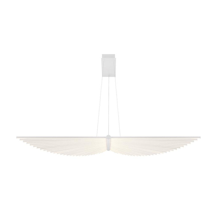 Seraph 1 Light 59" Chandelier In White | 46344-035