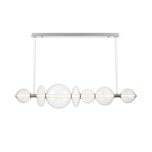 Atomo 1 Light Chandelier In Chrome With Clear Glass | 46772-015