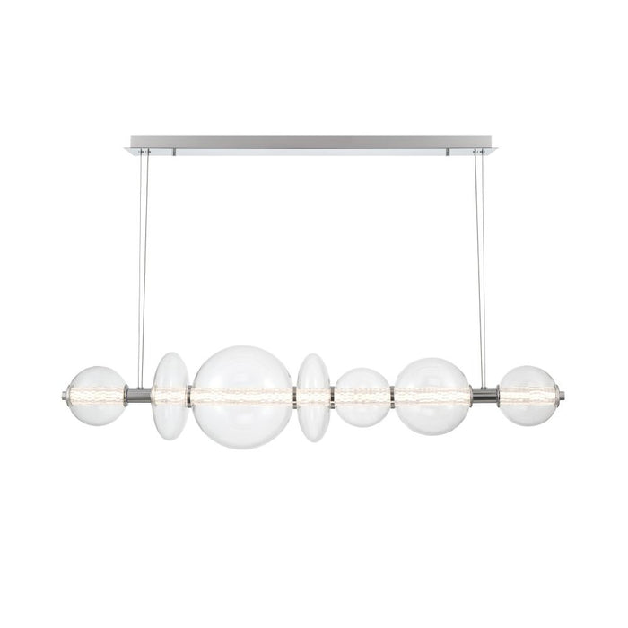Atomo 1 Light Chandelier In Chrome With Clear Glass | 46772-015