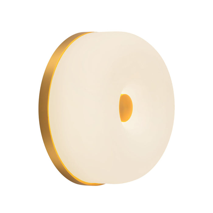 Jada 5-in Gold Dimmable Led Wall Sconce | WS69005-BG/OP