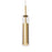 Kuzco Lighting Inc Jarvis 3-in Brushed Gold 1 Light Pendant