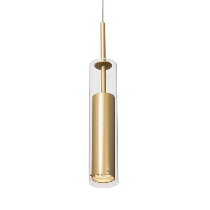 Kuzco Lighting Inc Jarvis 3-in Brushed Gold 1 Light Pendant