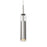 Kuzco Lighting Inc Jarvis 3-in Brushed Nickel 1 Light Pendant