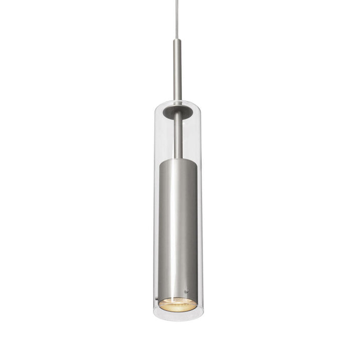 Kuzco Lighting Inc Jarvis 3-in Brushed Nickel 1 Light Pendant