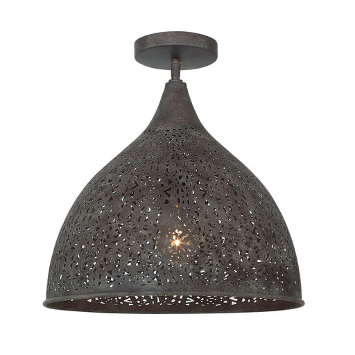 Jasmine 14'' Forged Bronze Semi Flush Mount | JAS-A5010-FB_CEILING